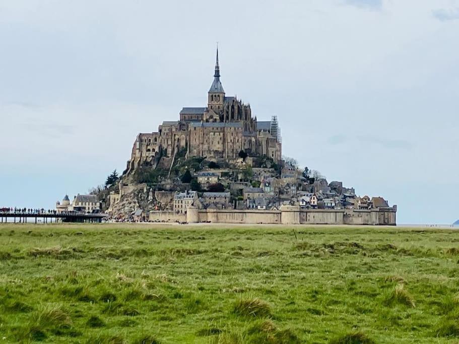 Maison 5 P, Face Mont St Michel Huisnes-sur-Mer Exteriör bild